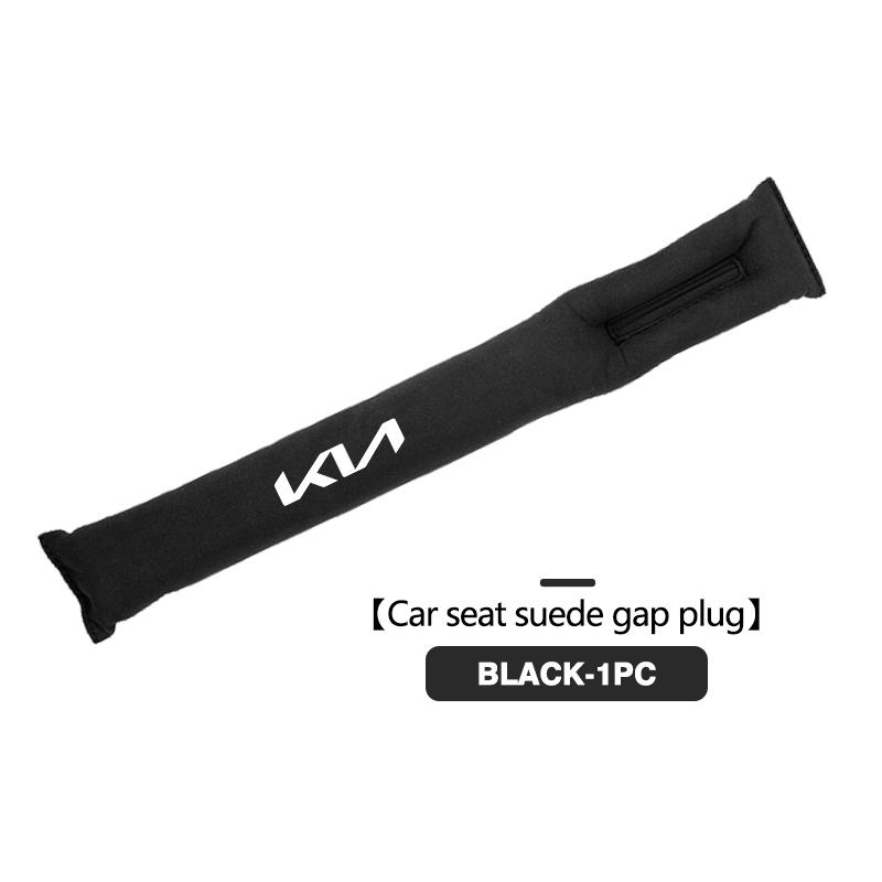 LQFH2 Suede Car Seat Gap Leak Proof Strip Gap Filler Interior Accessories For KIA Cerato Soul Venga Forte Spectra Sedona Niro Cadenza