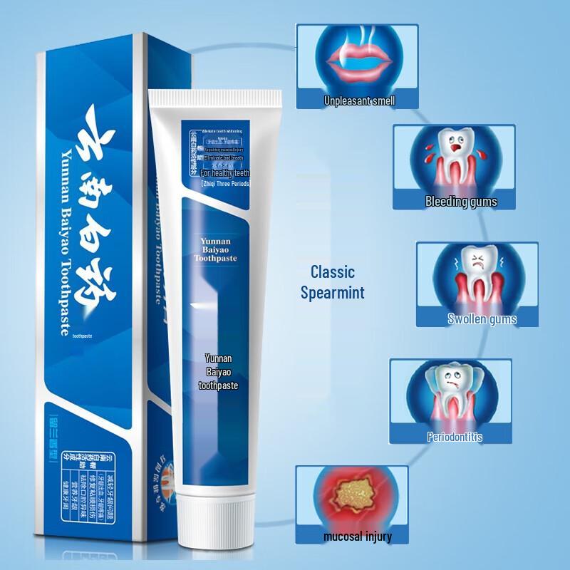 Yunnan Baiyao Spearmint Toothpaste