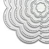 1 Die Geometric Flower Delicate Waterproof Set Cutting Shape Cards Making Embossing