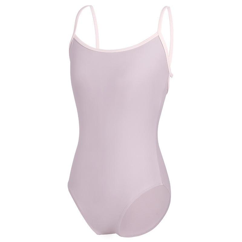 Adult Ballet Dancewear: Color Block Cross Strap Practice & Exam Leotard