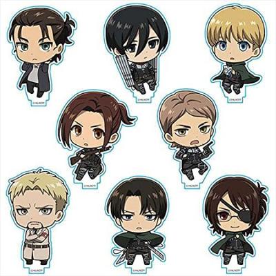 Attack on Titan Acrylaufsteller Sammlung Band 3 8-teilige BOX