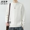 JEEP SPIRIT Men's Autumn/Winter Pullover Knit Sweater