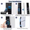 Ventilador de refrigeración mejorado y silencioso para consola PS5 Slim(Digital/Disco) Sistema de refrigeración eficiente con luces LED para Playstation 5 Slim