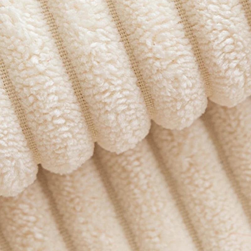 Striped Corduroy Cushion Cover Decorative Pillows for Sofa Living Room Patchwork Throw Pillow Cover Modern Simple Waist Cover