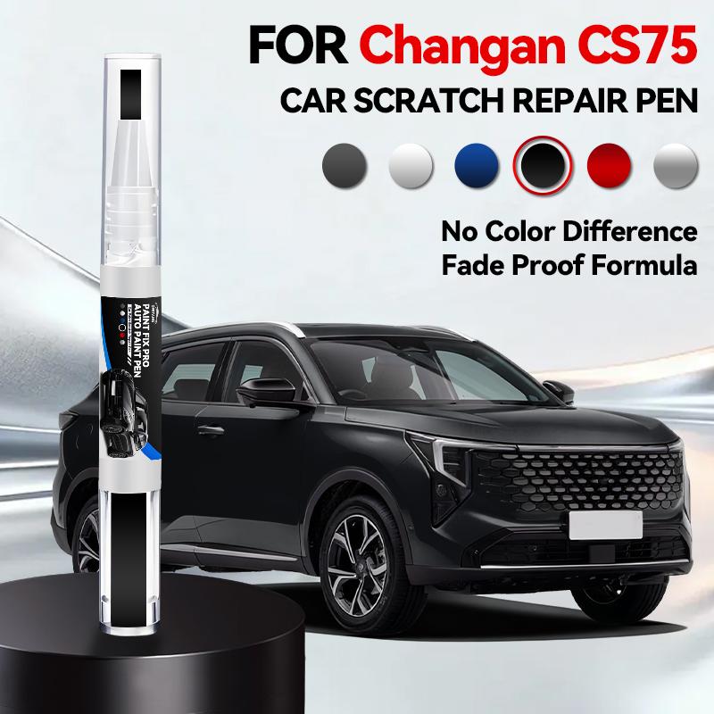 OPRTAMG Hot Purpose Vehicle For Changan CS75 Car Paint Repair Pen Touch Up Scratch Remover DIY Auto Accessories Black Y88 White