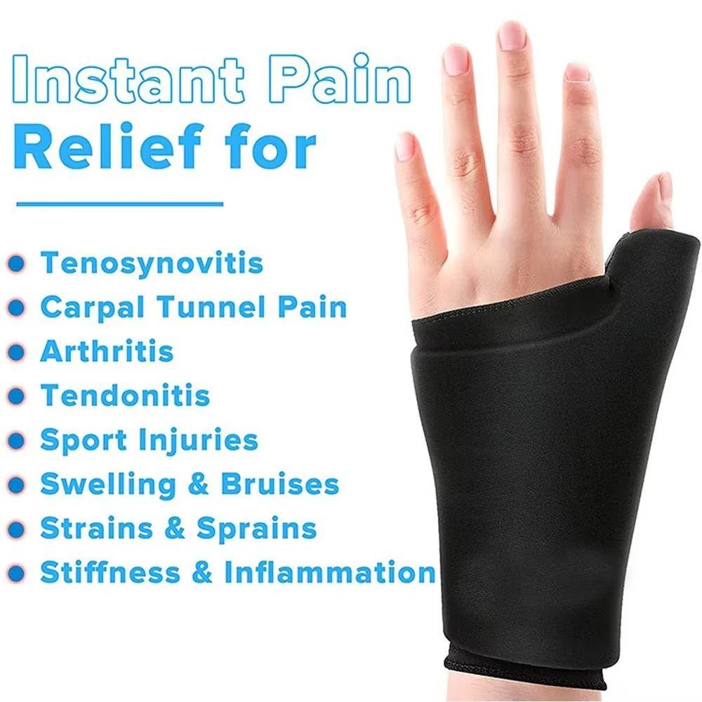Reusable Wrist Ice Pack Hot & Cold Therapy Hand Compress Pack NEW Gel Palm Protector  Carpal Tunnel
