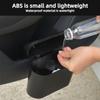 Car Mini Hanging Trash Bin Vehicle Garbage Organizer Dust Case Storage Box Pressing Type ABS Trash Can Auto Interior