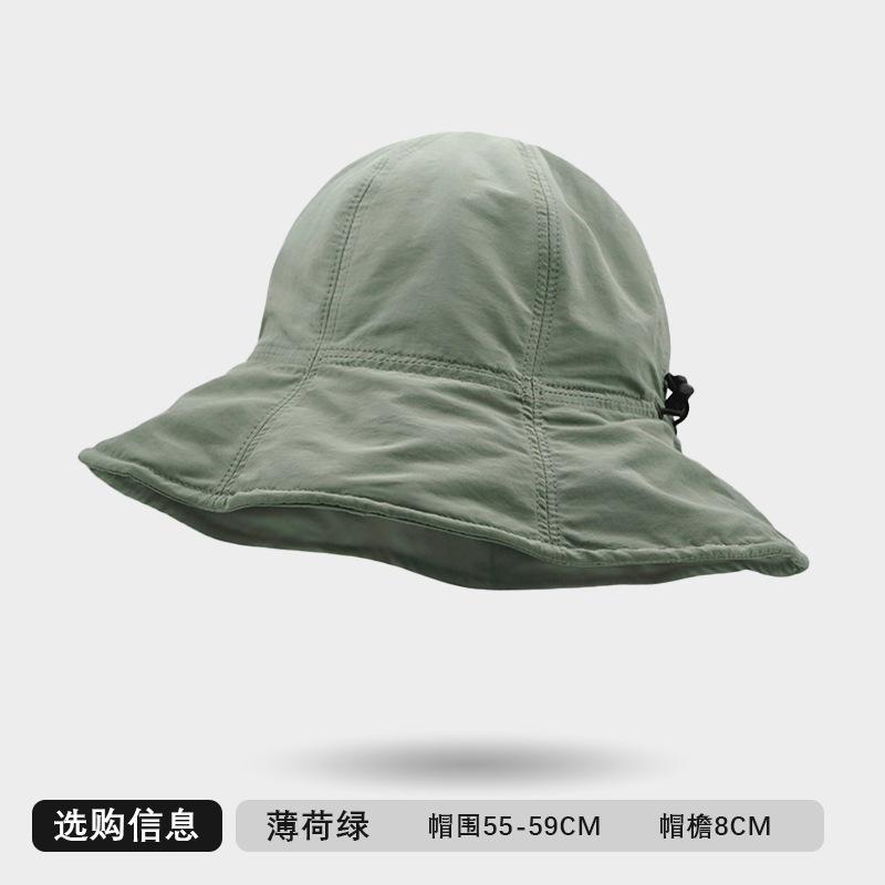 Sun Hats for Men Women Fishing Hat UPF Protection Wide Brim Bucket Hat Breathable Quick-Dry Water Rapellent Outdoor Hiking Beach Travel Summer Hats