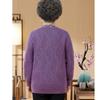 Autumn and Winter Thickened Knitted Sweater Jacket Old Man Old Lady On Clothes Old Man Autumn Clothes Female Grandma Cardigan