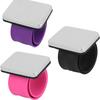 1pc Magnetic Pin Cushion Wristband, 3 Colors Wrist Sewing Pincushion Strap, Magnetic Pin Holder Wristband for Sewing Accessory Braiding Hair Styling