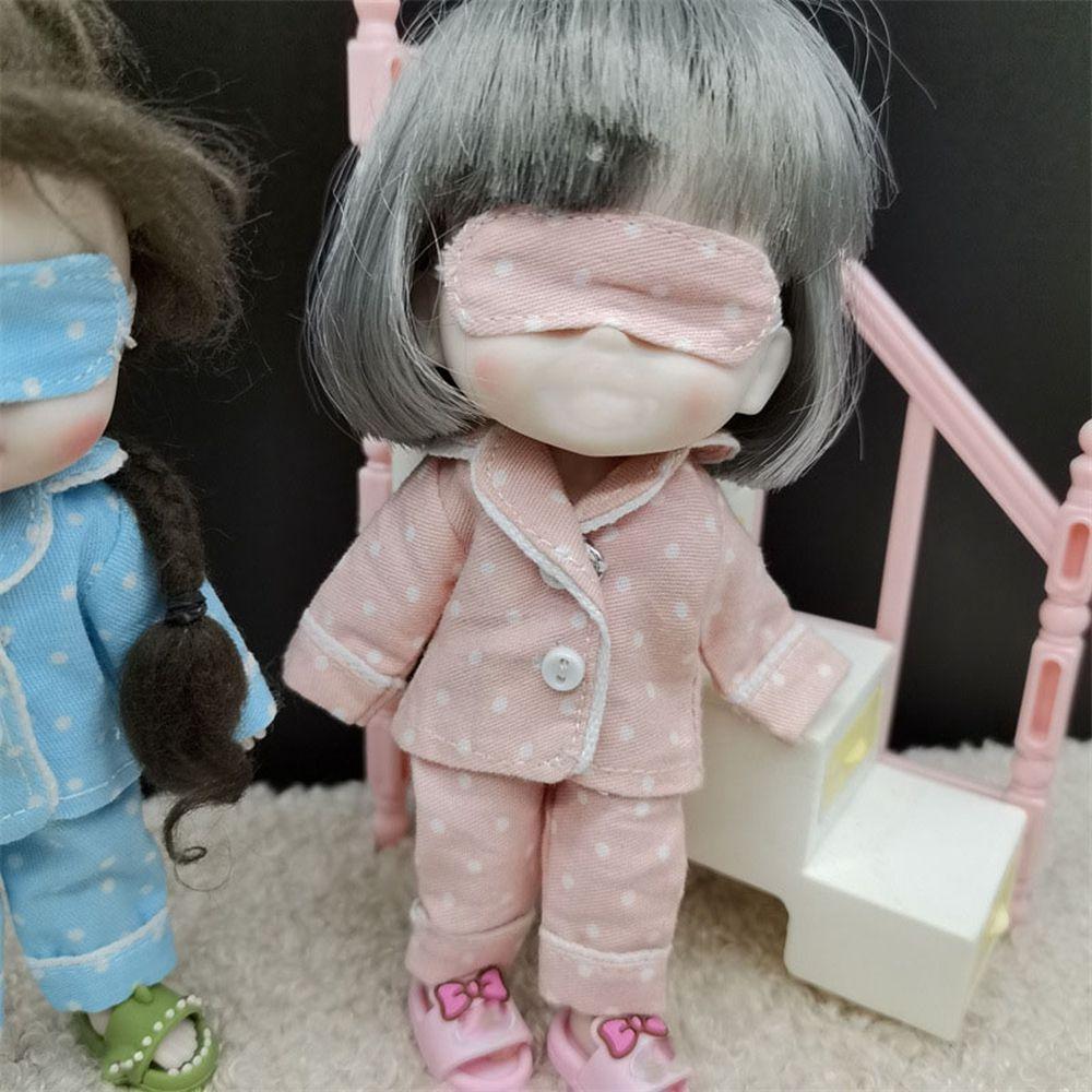 1/12BJD Doll for ob11 obitsu 11 1/111/12 Doll Clothes New Cute Clothes Doll Pajamas Sleep Clothes