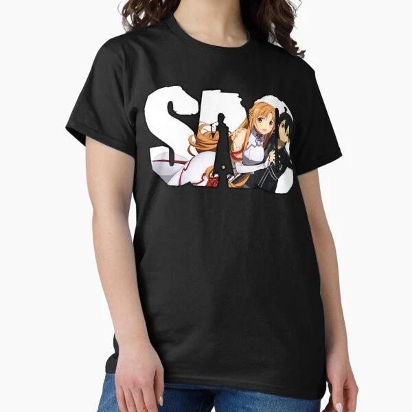 Anime Asuna Kirito SAO TSHIRT Unisex15 S