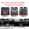 For VW Golf 5 GTI MK5 4 Doors Interior Central Control Panel Door Handle Carbon Fiber Stickers Decals Car Styling Accessorie