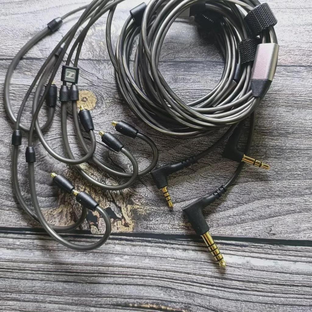 Senhai IE600/IE900 MMCX Upgrade Sluchátkový kabel, 2,5MM/4,4MM Symetrický konektor