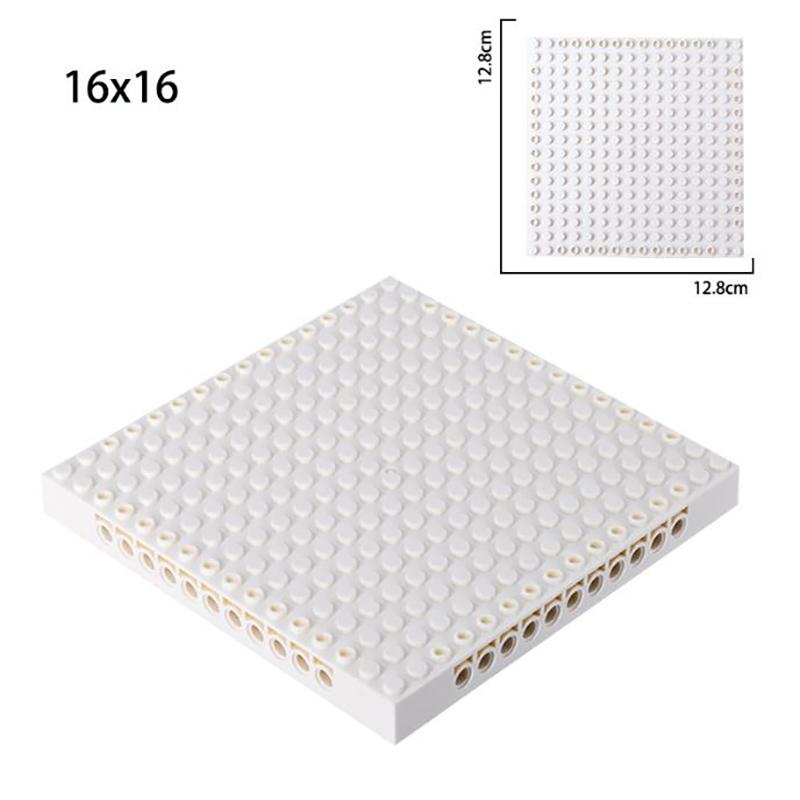 Pixel Art Stavebnicová spodní deska 65803 Kostka 16x16 Základní deska Díl Kompatibilní 98138 Pixelové malé částice Hračka Dárek