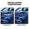 Smoke Black Pre Cut Car Headlight Protective Film For Mercedes Benz GLC GLK TPU PPF Anti-Scratch Vinyl Wrap Kit High-Gloss Film