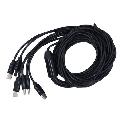 Câble de charge Type C Compatible avec IPad Air 4 5 Pro 12.9 11 Tablette 6 en 1 1,5 m USB C vers USB C Répartiteur