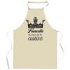 Kitchen Apron - Francette Queen of the Kitchen - Breton Print - Durable Cotton - Printed In France