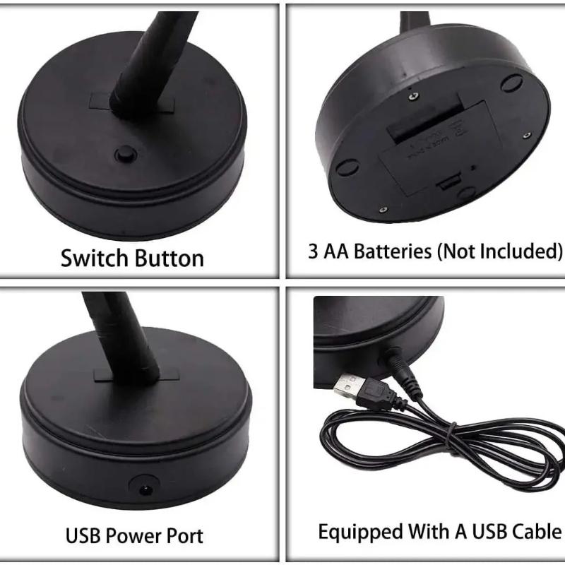 Table Tree Night Light Battery Powered Touch Switch Artificial Bonsai Cherry Desktop Tree LED Lamp Light Garden Decoration