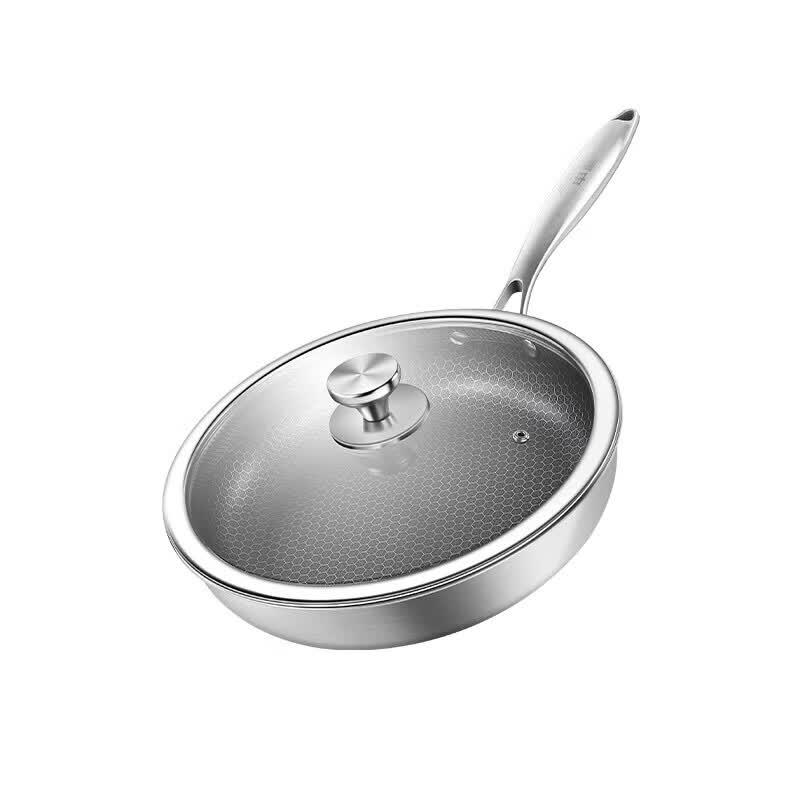 Shenmo 28cm 304 Stainless Steel Non-stick Wok