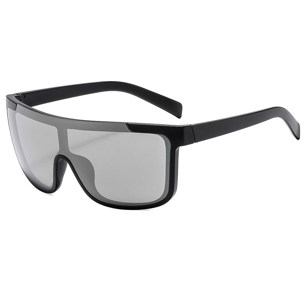 New Luxury Gradient Color Sports Wrap Around  Women Sunglasses Large One Piece Sports Glasses Men Hiking Sun Glasses Uv400