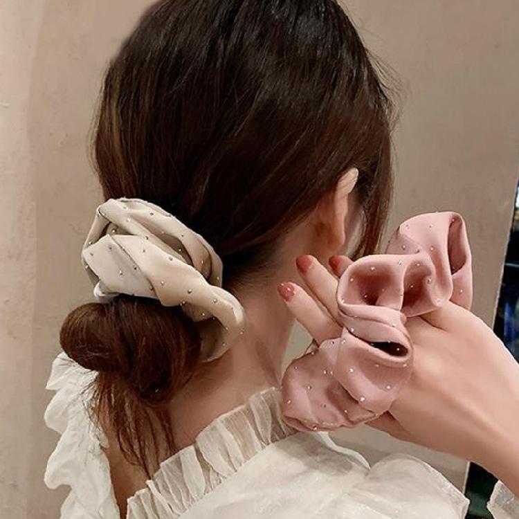 3 Stück Kreatives Haaraccessoire mit Strassdetails und französischem Design Zopfhalter Haarschmuck für Damen