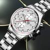 Watch Four-Piece Men'S Accessories Watch Necklace Bracelet Cross Necklace Men'S Quartz Watch