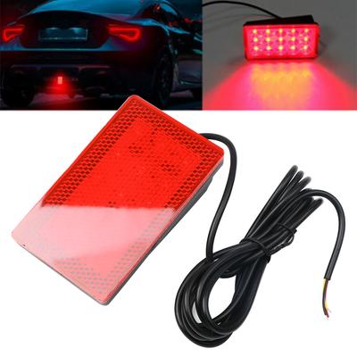 Auto Heckdiffusor Spoilerlippe LED Bremslichter Heckstoßstangenlippe Kontrolllampe Für BMW Für Benz Für VW Universalauto Rot Weiß Schwarz