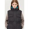 Benetton Color Fur Duck Down Vest Bapde4561