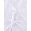 Kaslead Women's Fashion All-Match Puff Sleeve Top