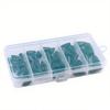50Pcs Fishing Weight Sinkers Kit Rustproof Corrosion Resistant Saltwater Freshwater Metal Lead Fishing Weights Set
