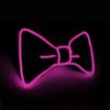 Glow In The Dark LED Bow Tie Luminous Flashing Necktie Wedding Christmas Birthday Party Decor Home Decoration Halloween Cosplay
