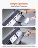 Box and Pan Brake, 910 mm/36 inch Sheet Metal Bending Brake,16-Gauge Mild Steel Capacity, 0-135 Degree Adjustable, Metal Bender Machine with 6