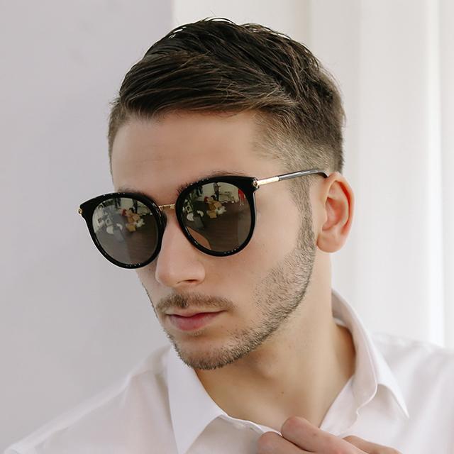 Eonadeoluteu Oversized Sunglasses Amicci Mirror Couple