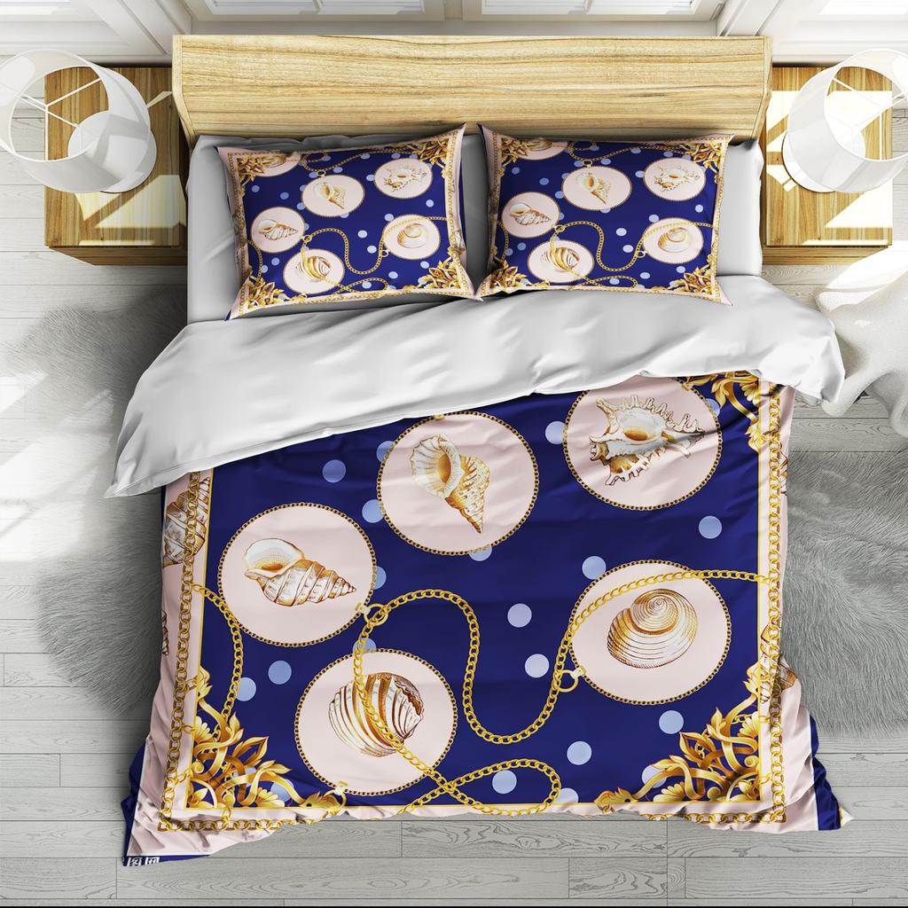 Three-Piece 3D Printing Four-Piece 3D Large-Size Pattern Bedding