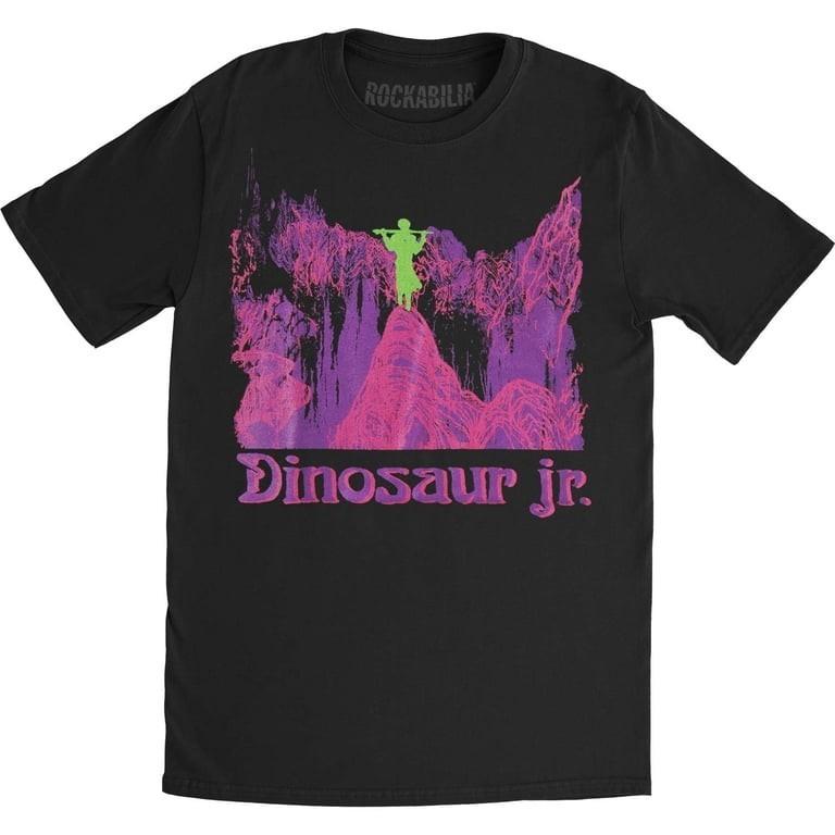 Dinosaur Jr. 90s Rock band Remake T shirt Black tee Unisex tee vtg