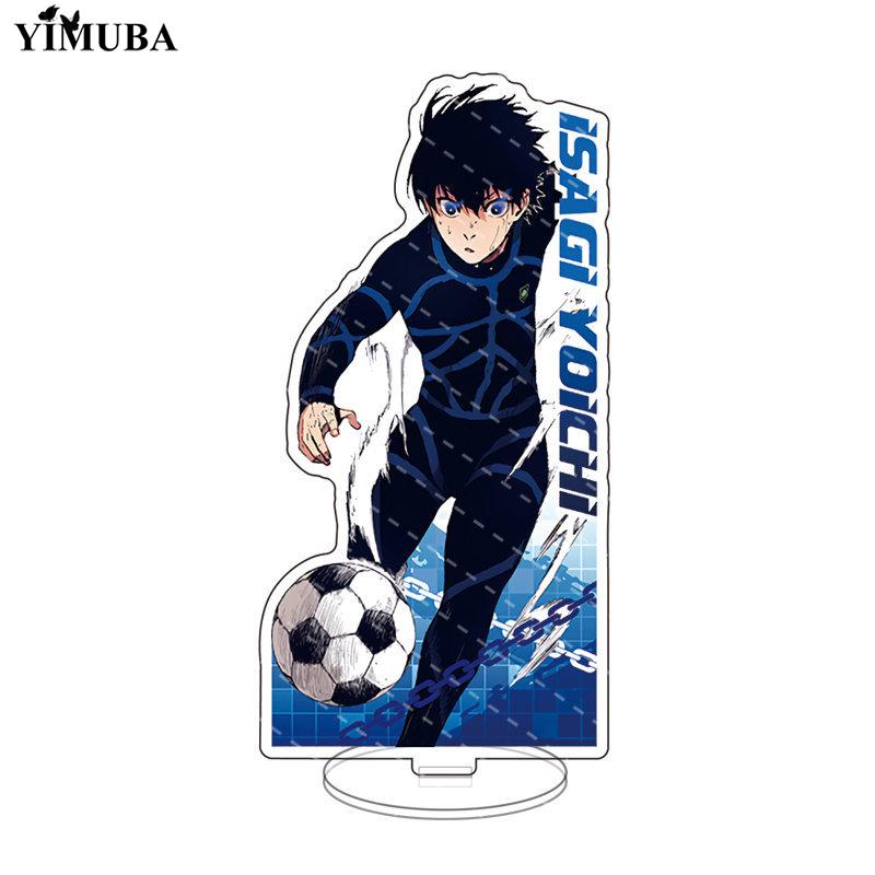 Fashion Anime Blue Lock Acrylic Stand Model Plate Chigiri Hyouma Isagi Yoichi Bachira Meguru Football Player Standee Board