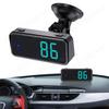 HUD GPS Digital Speedometer Car Head-up Display with Compass Colorful LED Display Windshield Speed Projector Car Accessories