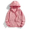 Abbigliamento da pesca a maniche lunghe da uomo, esterno, con cappuccio, in maglia UV, con protezione solare, traspirante, anti-zanzare, asciutto, sottile, da pesca, con cerniera
