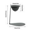 Ceramic Coffee Strainer Modern High Precision Loose Leaves Tea Strainer with Stand for Beginners Adults Beverage Enthusiasts