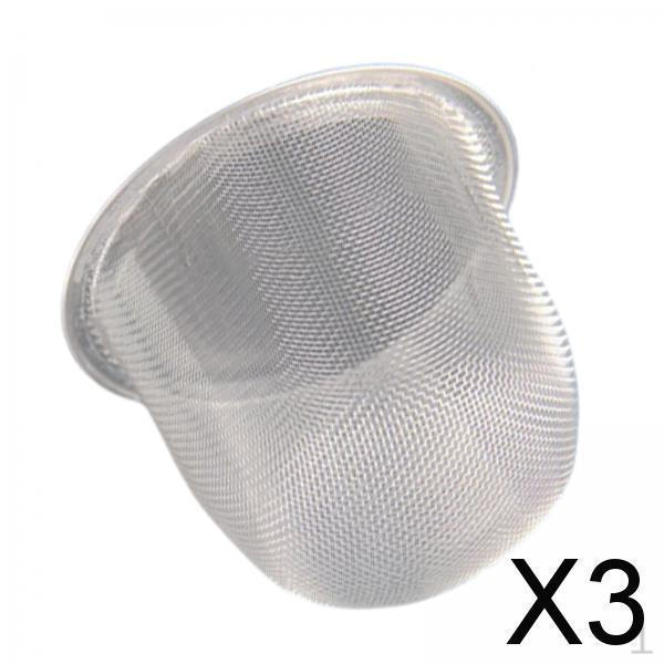 2xTea Infuser Mesh Strainer Stainless Steel Loose Leaf Tea for Ingredients , 6CM, 3 Pcs