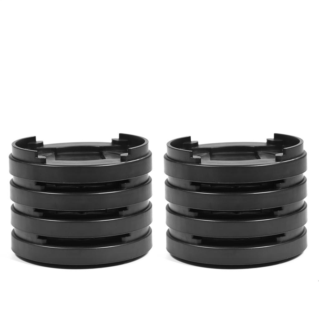 Furniture Foot Mat Plastic /set Large Load Capacity Round Shape Table Stopper Pad Stackable for Bathroom