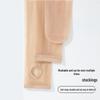Open-Toe Women's Plus-Size Stockings: Durable, Anti-Snag, Summer Thin, Flesh-Colored, Foot-Stepping Design, No Crotch Drop.