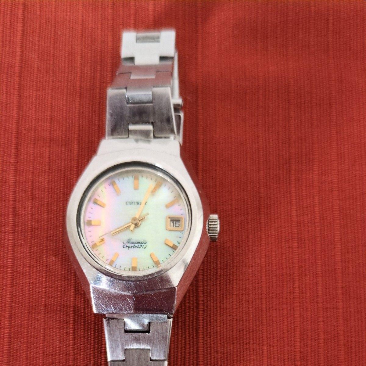ORIENT Orient Crystal 21J automatic watch silver