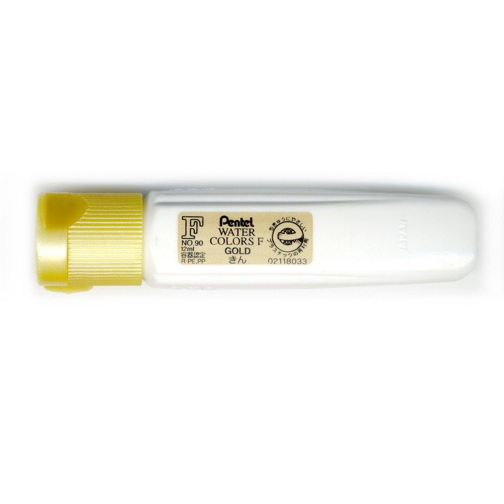 Pentel Watercolor Paints WFCT90 Gold (5-pack) - золотой