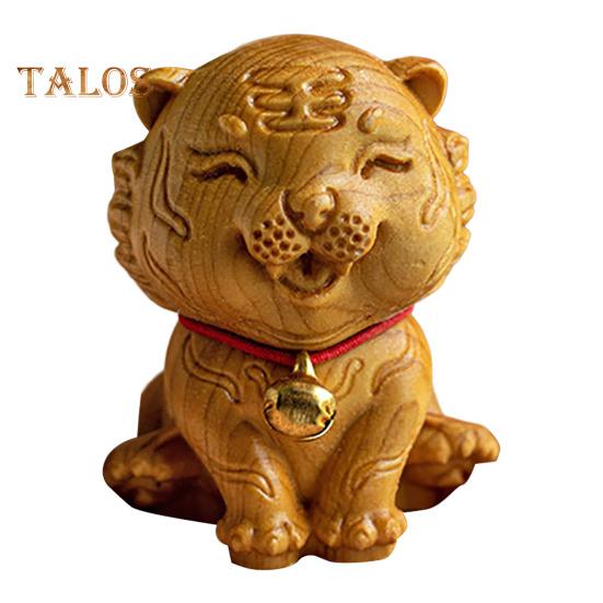 

Статуэтка животного зодиака ручной работы из дерева китайские знаки зодиака многофункциональный мини-украшение стола со знаком зодиака подарок для любителей знаков зодиака C