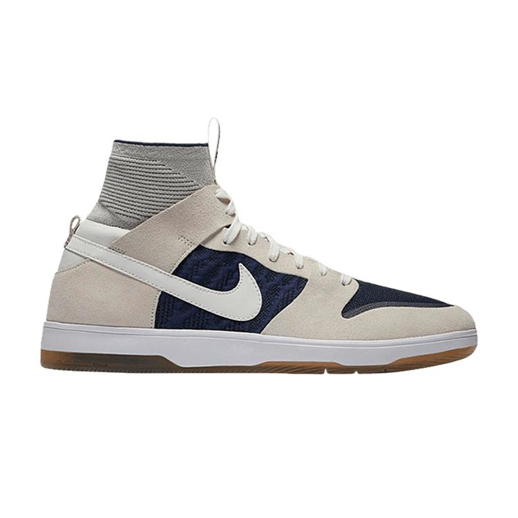 

Мужские кроссовки Nike Dunk High Elite SB White Sail Binary-Blue 917567-114