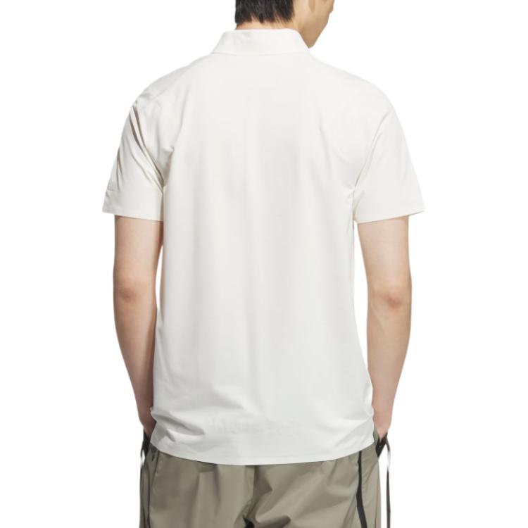 Adidas SS25 Polo Shirt Men's Jade White JM0967-