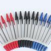 12/24/50/100Pcs Ballpoint Pen Refillable Writing Pens with Refills Comfort Grip Ballpoint Pen Blue Black Redness Ink