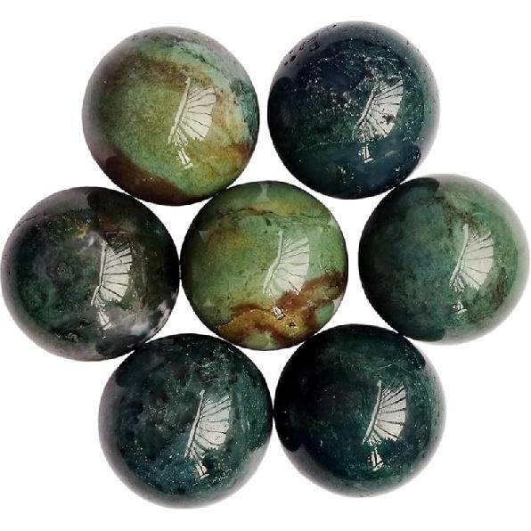 7 Chakras Color Crystal Sphere Ball,Feng Shui Chakra Aura Home Desk Decor Decorative Collection,20mm&15mm